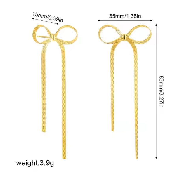 Bow & Knot Earring