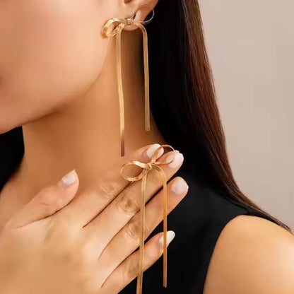 Bow & Knot Earring