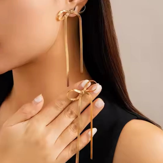 Bow & Knot Earring
