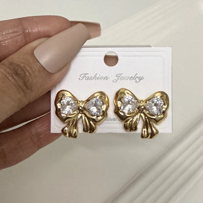 Heartfelt Bow Studs