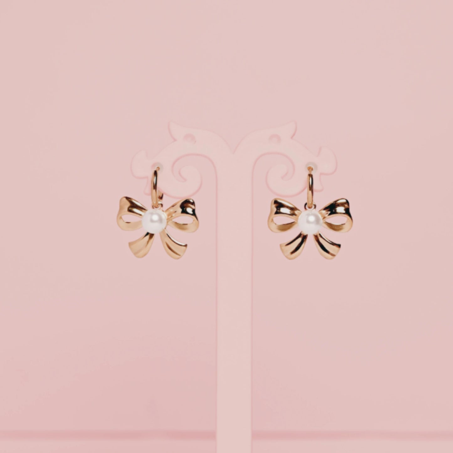 Bow with Pearl Jewellery Set