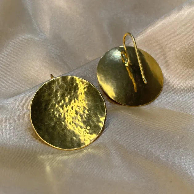 Solstice Disc Earrings – For you to shine like the sun