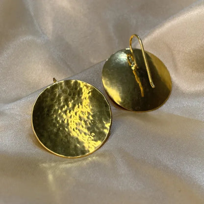 Solstice Disc Earrings – For you to shine like the sun