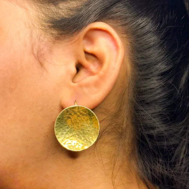 Solstice Disc Earrings – For you to shine like the sun