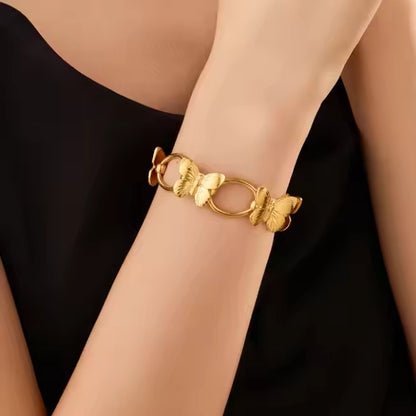 Butterfly Chain Bracelet