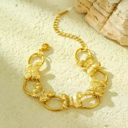 Butterfly Chain Bracelet