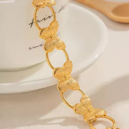 Butterfly Chain Bracelet