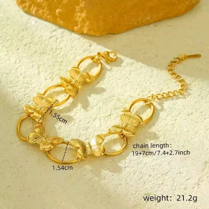 Butterfly Chain Bracelet
