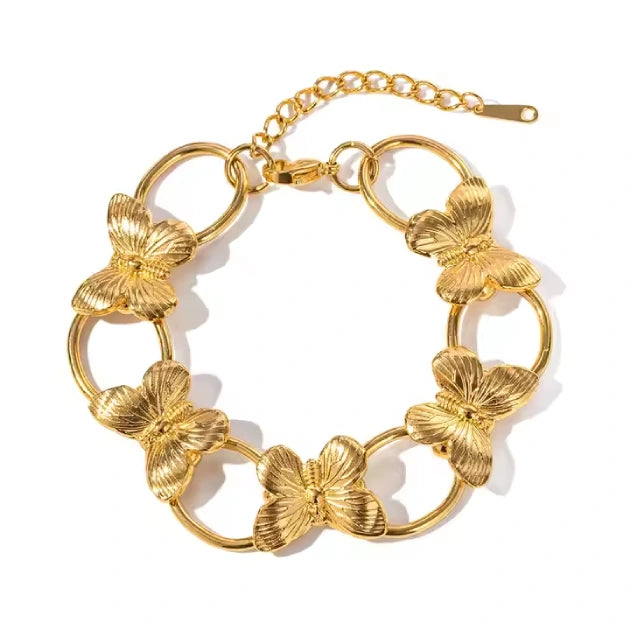 Butterfly Chain Bracelet