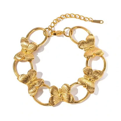 Butterfly Chain Bracelet