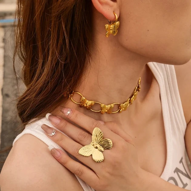 Butterfly Statement Ring