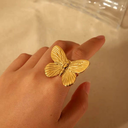 Butterfly Statement Ring