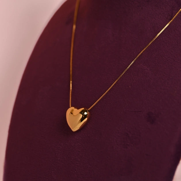 Pure Heart Charm with Chain