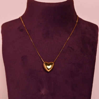 Pure Heart Charm with Chain