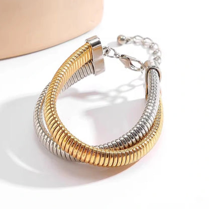 Dual Chain Cascade Bracelet