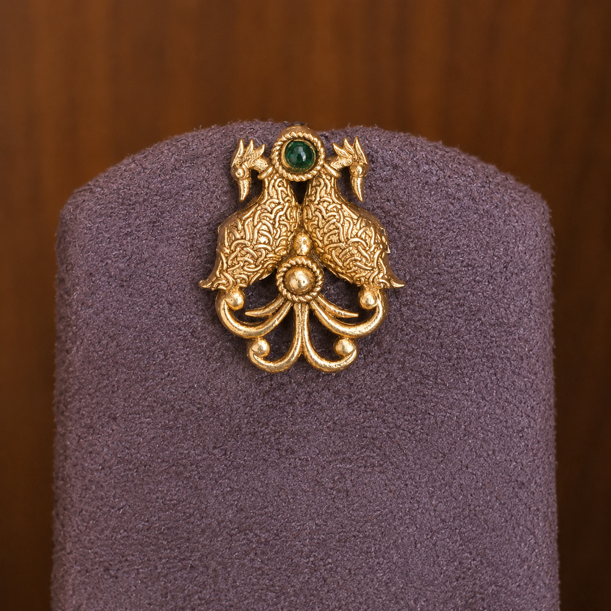 Mayura Kashika – Lakshmi Coin Temple Necklace Set.
