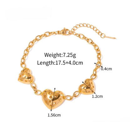 Ethereal Heart Bracelet