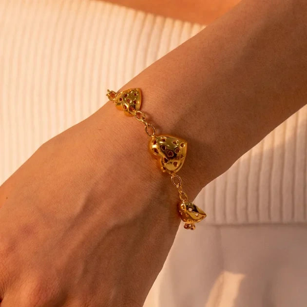 Ethereal Heart Bracelet