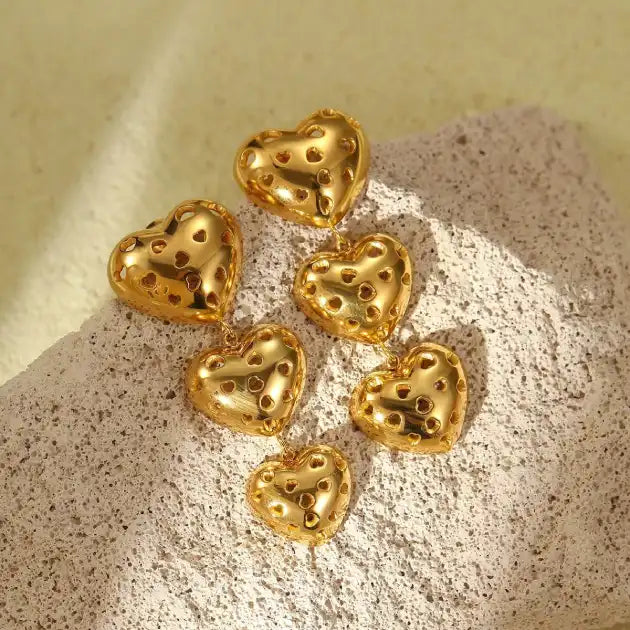 Ethereal Heart Earrings
