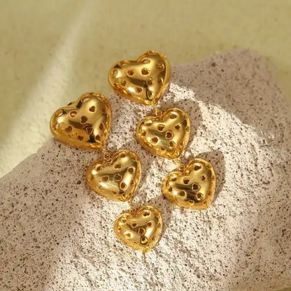 Ethereal Heart Earrings