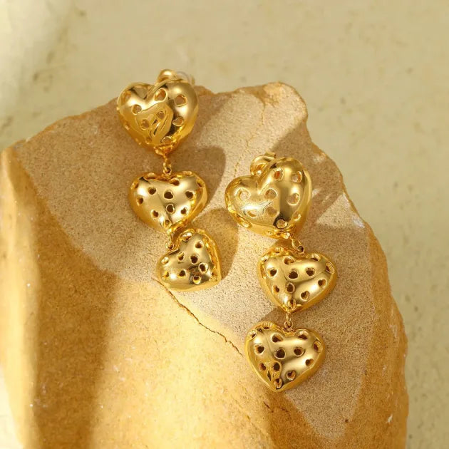 Ethereal Heart Earrings