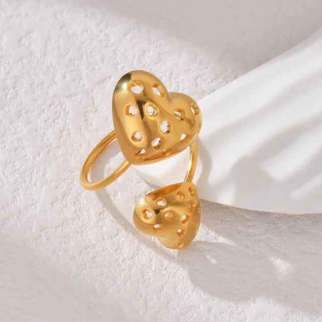 Ethereal Heart Ring