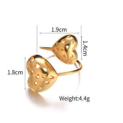 Ethereal Heart Ring