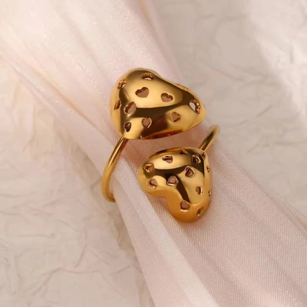 Ethereal Heart Ring