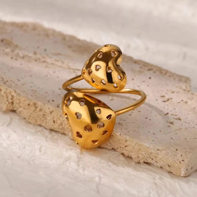 Ethereal Heart Ring