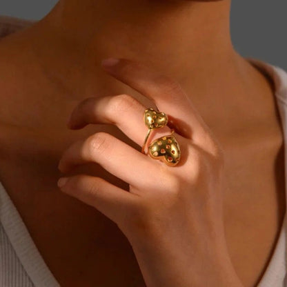 Ethereal Heart Ring