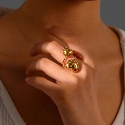 Ethereal Heart Ring
