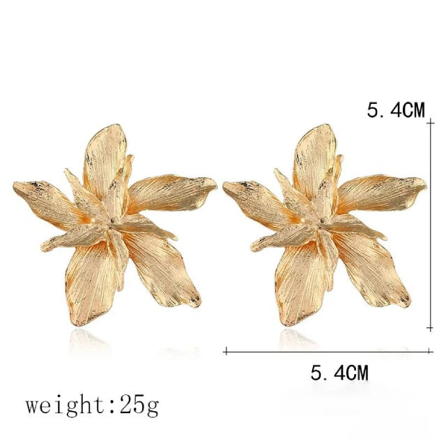 Floral Statement Studs