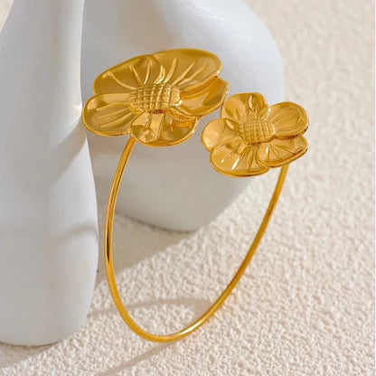 Viola Charming Armlet - 18k Gold Plated