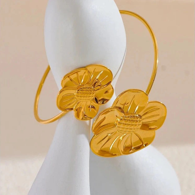Viola Charming Armlet - 18k Gold Plated