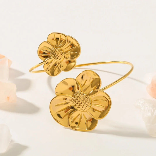 Viola Charming Armlet - 18k Gold Plated
