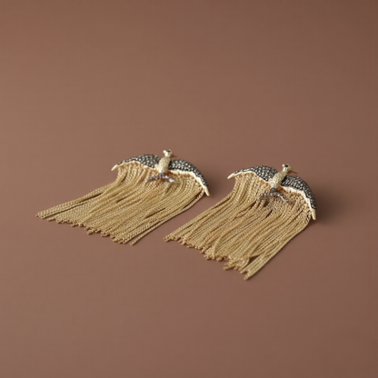Alara - Wings of Freedom Tassel Earrings
