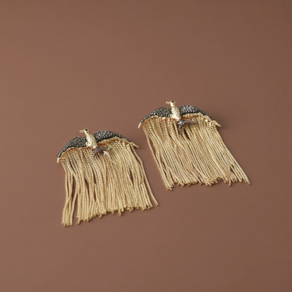 Alara - Wings of Freedom Tassel Earrings