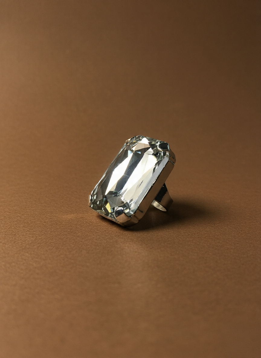 Titania Crystal Statement Ring