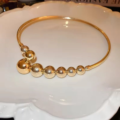 Gold Plated Beaded Bliss Necklet