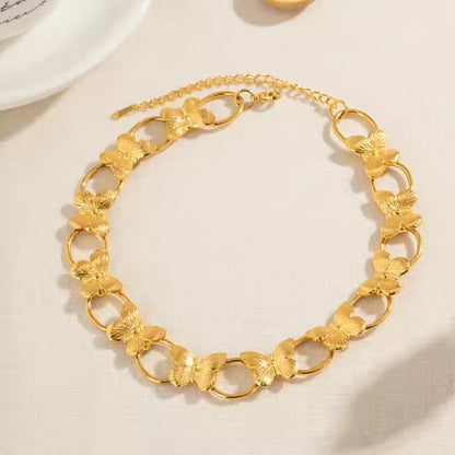 Gold Butterfly Necklace