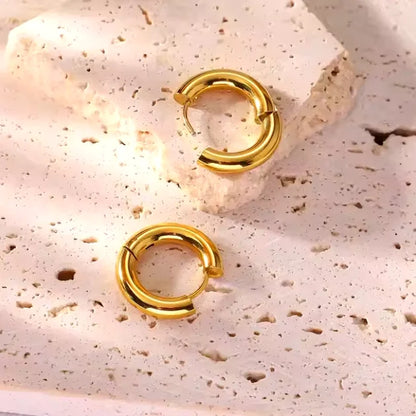 Gold Dainty Hoops