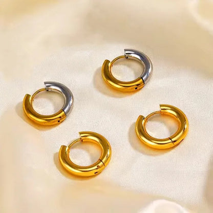 Gold Dainty Hoops