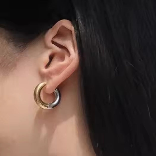 Gold Dainty Hoops