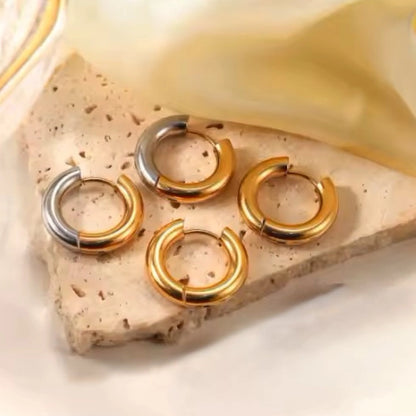 Gold Dainty Hoops