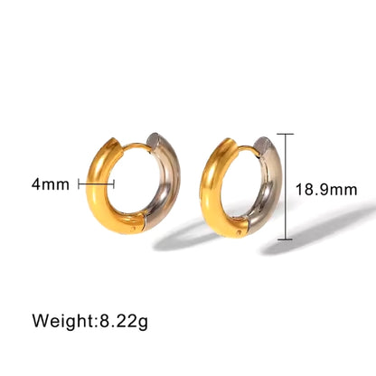Gold Dainty Hoops