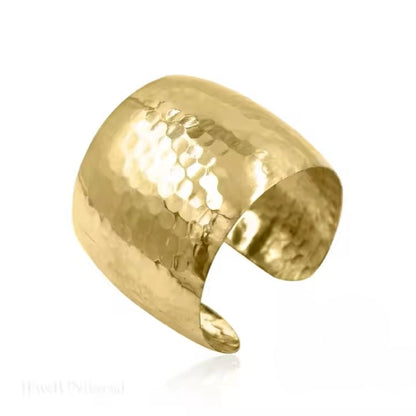 Solaris Brass Cuff - The fire of the sun, forged into brass.