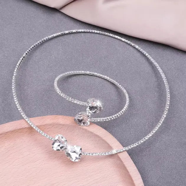 Hearts of Light - Zircon Delight Jewellery set