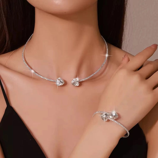 Hearts of Light - Zircon Delight Jewellery set