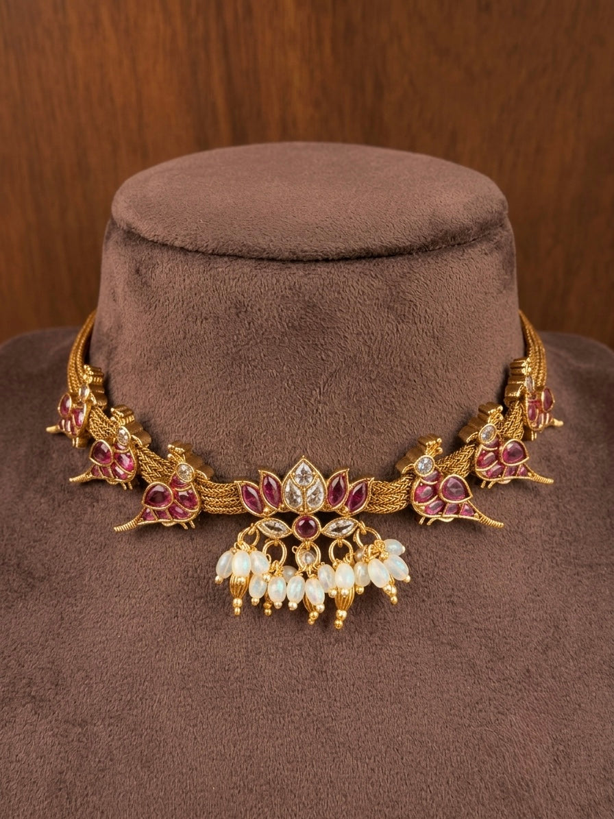 Kamala Kili Kanti - Jadau Kundan Choker Set