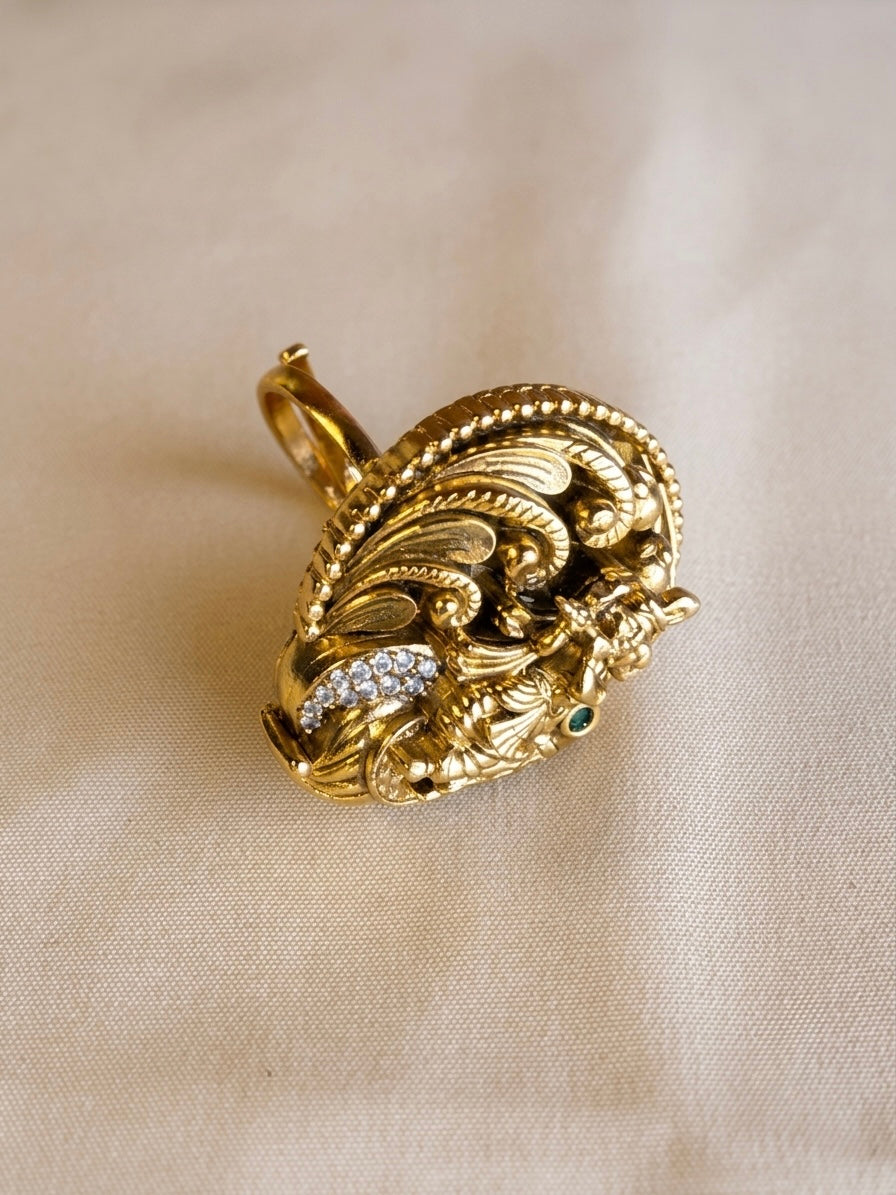 Gopala Antique Statement Ring